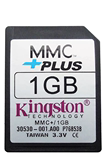 手机内存卡KINGSTON MMC 1GB MMC卡 1G 诺基亚手机QD内存卡  特价
