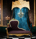 娃娃家具欧式美人榻，贵族沙发，躺椅，BJD全尺寸适用贵妃榻