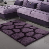 简约现代客厅地毯茶几地毯卧室沙发地毯加厚3D弹力丝地毯床边地毯