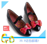 卡比菲女童皮鞋公主鞋新款韩版儿童单鞋演出舞蹈鞋亲子鞋包邮