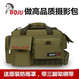boju/伯驹单肩摄影包 专业单肩相机包 大容量单反防水数码相机包