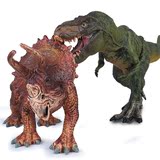 塑料儿童玩具男孩礼物包邮恐龙玩具模型套装侏罗纪霸王龙仿真动物