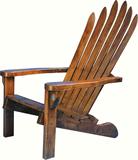 美式乡村田园出口时尚个性创意实木仿古滑雪板户外椅躺椅休闲椅
