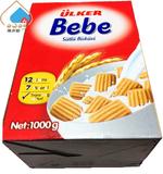 欧洲进口土耳其Ulker优客Bebe婴儿饼干1000g整盒清真halal包邮