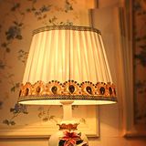 创意欧式床头柜台灯摆件结婚礼物家居客厅工艺装饰品实用高档摆设