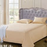 五星级酒店床上用品60支高档纯色纯棉床单单件白色加大280x280cm