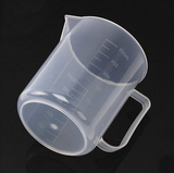 500ML塑料量杯 带把手 可微波炉加热 可隔水加热