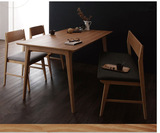 新款日式实木餐桌椅组合殴韩式白橡木现代简约小户型饭桌家具特价
