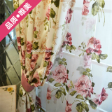 [+视界] 美式乡村 小清新涤棉 环保窗帘 南京安装