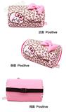 正版粉色豹纹摩丝系列记忆棉汽车头枕|车枕（护颈枕单个装）