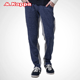 [惠]Kappa男卫裤 运动裤修身战斗裤休闲收口拼色小脚裤|K0512AK23