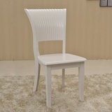 简欧现代时尚简约白色皮餐椅不锈钢餐桌椅子 宜家餐椅 皮椅子