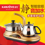 KAMJOVE/金灶D22电磁茶炉茶具自动上水抽水消毒茶具烧水壶三合一