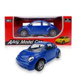 儿童玩具合金回力惯性小汽车 车模型 甲壳虫 金属小轿车回力玩具