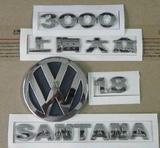 大众桑塔纳3000汽车车标 后字标牌 后尾标  配件