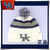 NCAA冬天帽子女士冬帽儿童针织帽毛线帽保暖护耳肯踏基大学野猫队