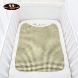 良良隔尿垫夏季苎麻婴儿宝宝加大号尿巾床垫防水透气可水洗LLN02