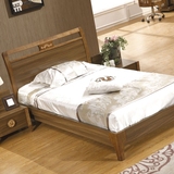 现代中式实木儿童床  卧室家用小孩床 单人床  宝宝床 框架床