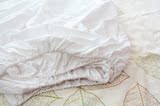 热卖外贸纯棉纯白单件 床笠床罩保护套纯色1.5床1.8床加高加厚特