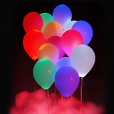 发光气球LED灯夜光中秋节年会许愿汽球荧光酒吧装饰生日晚会布置