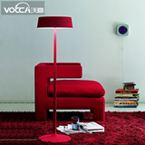 北欧几何红色现代客厅落地灯意大利设计师款创意个性时尚卧室灯具