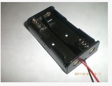 2节18650电池电池盒 双节18650锂电池电池座 智能小车电池盒