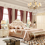 欧式床双人床1.5米实木床法式公主床储物床雕花婚床1.8米卧室大床