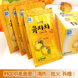 正品韩国进口食品大洋蜂蜜柚子茶375g(25g*15包)水果养生茶冲饮品