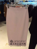 RURU意大利正品代购 PINKO 16春夏新款纯色肉色半身裙包裙