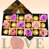 费列罗瑞士莲进口零食巧克力送女友生日创意礼物盒包邮送朋友