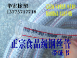 食品级pvc钢丝软管 塑料钢丝管 耐酸管  食品专用管 食品钢丝管