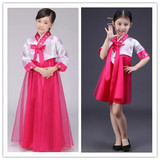 新款儿童韩服朝鲜族表演服公主裙女童舞蹈服少数民族舞台演出服装