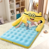 小黄人充气床家用双人气垫床午休可折叠户外便携靠背卡通龙猫床垫