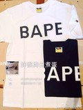 【胖猴日本代购】Bape 夏季超清爽基础款字母logo短袖T恤男款特价