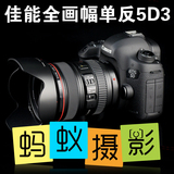 【0首付分期】蚂蚁摄影 单反数码相机Canon/佳能5D3 Mark III套机