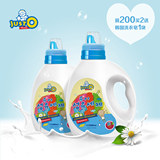 2桶！韩国进口JUST O宝宝婴儿专用洗衣液纯天然牛奶抗菌2600ML