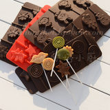 任意二款包邮 太妃糖硅胶模 巧克力模具 棒棒糖模具 珊瑚糖模具