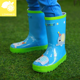 动物款儿童雨鞋！2015男童雨靴女童水鞋宝宝防滑高筒小童夏季胶鞋