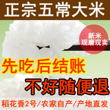 正宗特级东北粳米五常稻花香大米新米包邮5kg农家非转基因香米