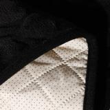 欧式毛绒实木纯黑色发套巾罩防滑季真皮法兰绒沙发垫布艺坐垫沙四