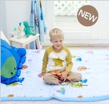 韩国代购milo&gabby宝宝游戏垫纯棉床垫婴儿床上用品200*110cm