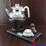 陶瓷功夫电热茶炉保温紫砂烧水器煮黑茶壶分体加厚玻璃养生电水壶