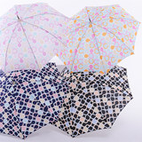 花纹正品雨伞折叠超大加固超强防紫外线防晒伞遮阳太阳伞晴雨伞