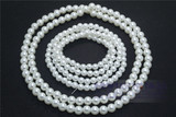 一串价：珍珠链 珍珠串 直径8毫米、10毫米 手捧花材料 服装饰品