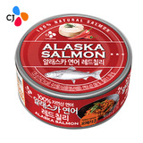 【天猫超市】希杰（CJ）阿拉斯加红椒野生三文鱼罐头135g 小吃