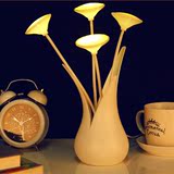 奥轲创意花瓶造型led光控小夜灯浪漫典雅客厅装饰灯 宝宝睡眠起