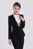新品爆款韩版修身西服套装女高端定制商务职业正装OL气质办公西装