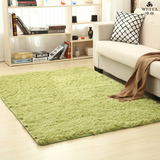 唯雅 简约现代丝毛地毯加厚客厅地毯茶几卧室地毯床边毯沙发地毯