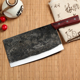 周光兴传统锻打家用厨师切肉刀夹钢铁菜刀厨房用品碳钢锋利切片刀