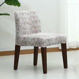 新升级 简约现代可拆洗实木餐椅休闲咖啡椅茶楼餐厅布艺软包椅子